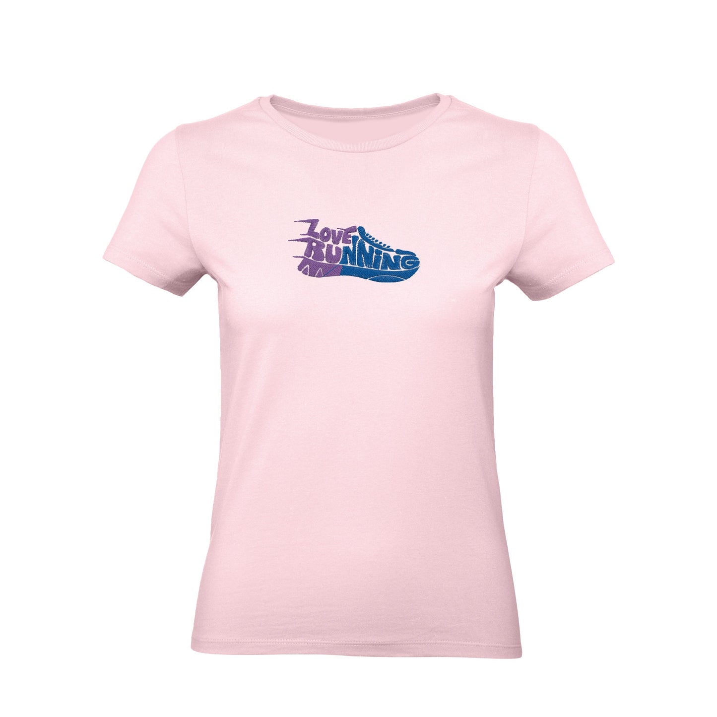 Koszulka z Haftem „Love Running” – pasja do biegania Haft z radości - nadruki i haft na odzieży Warszawa