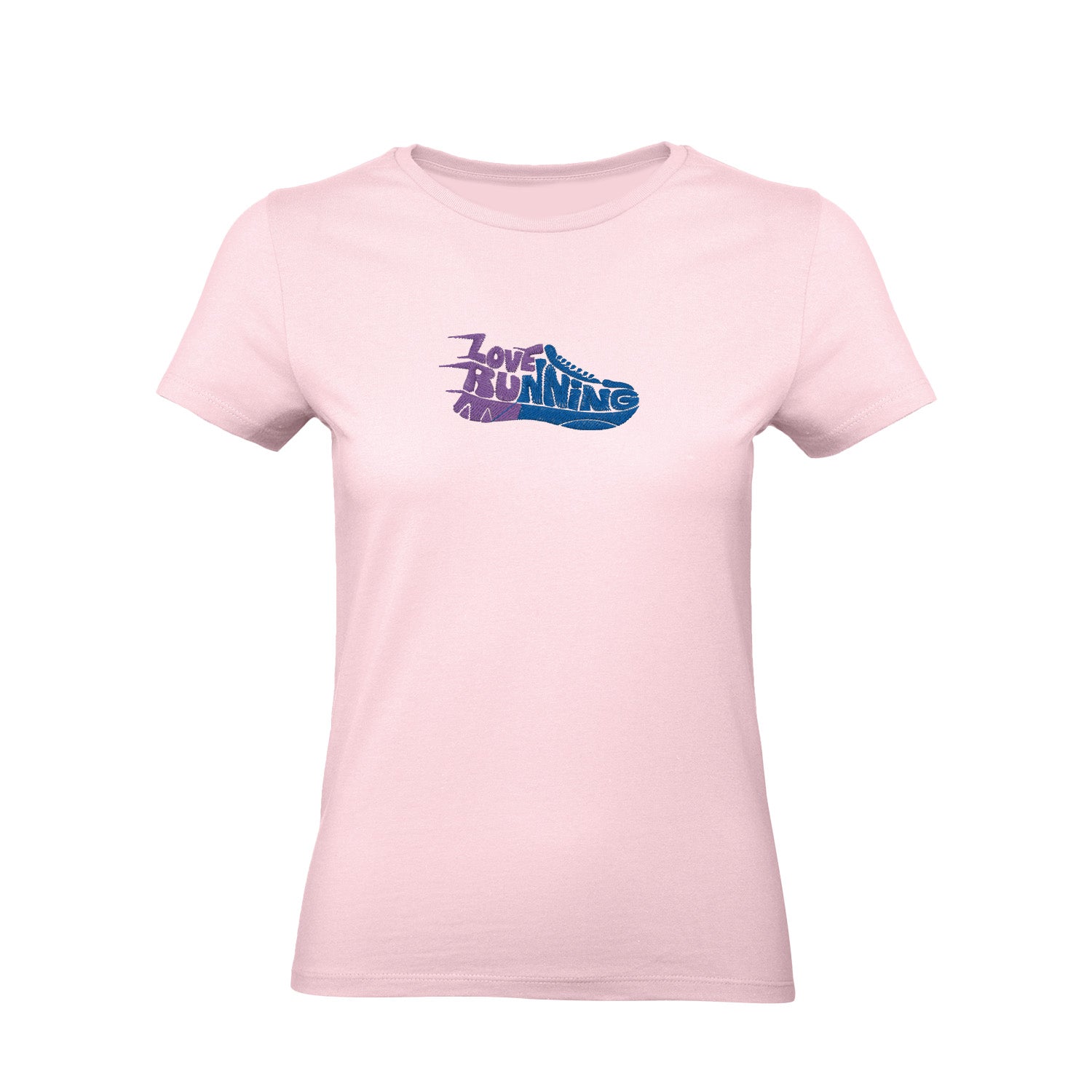 Koszulka z Haftem „Love Running” – pasja do biegania Haft z radości - nadruki i haft na odzieży Warszawa