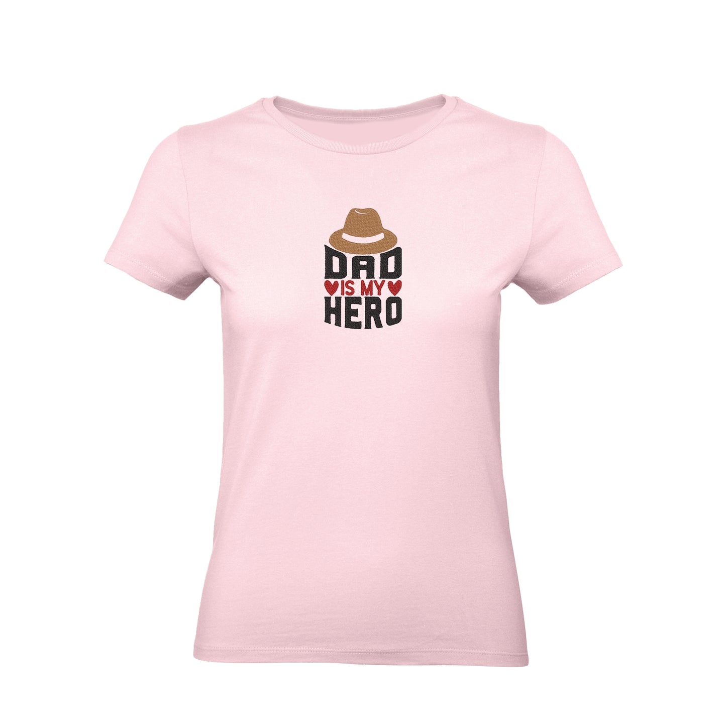 Koszulka „Dad is My Hero”  z haftem – wzruszający prezent dla taty, unisex, damska, oversize Haft z radości - nadruki i haft na odzieży Warszawa