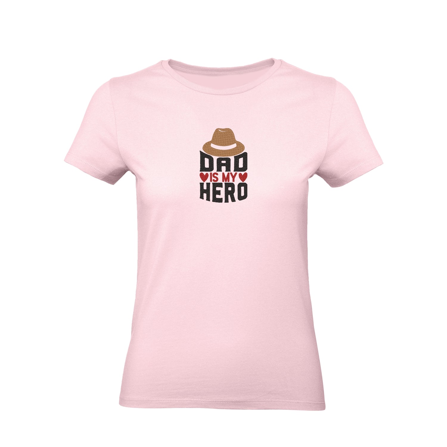 Koszulka „Dad is My Hero”  z haftem – wzruszający prezent dla taty, unisex, damska, oversize Haft z radości - nadruki i haft na odzieży Warszawa