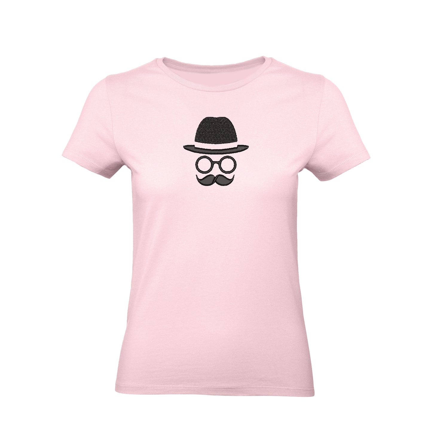 Koszulka „Father with Moustache” z haftem – elegancki prezent dla taty, unisex, damska, oversize Haft z radości - nadruki i haft na odzieży Warszawa