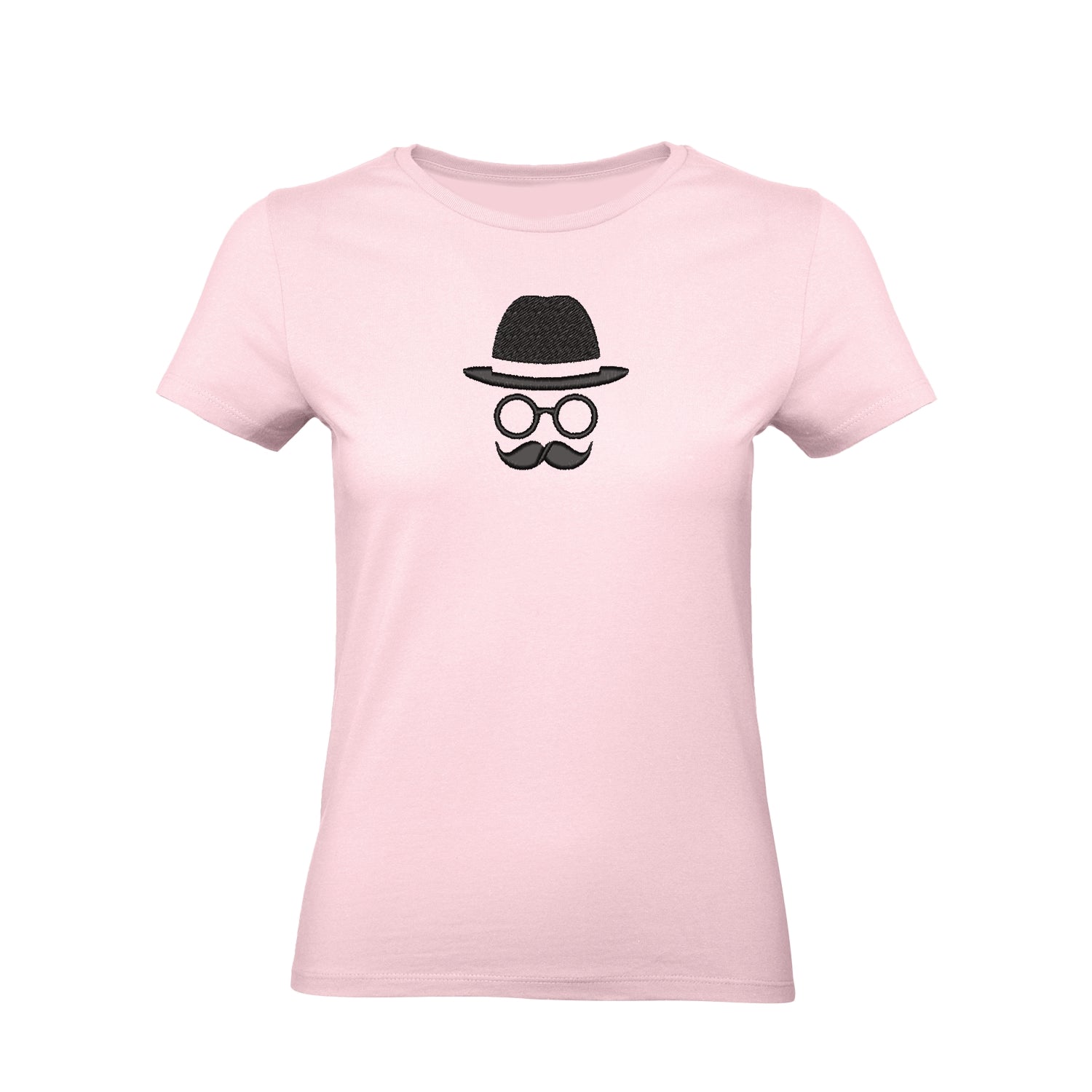 Koszulka „Father with Moustache” z haftem – elegancki prezent dla taty, unisex, damska, oversize Haft z radości - nadruki i haft na odzieży Warszawa