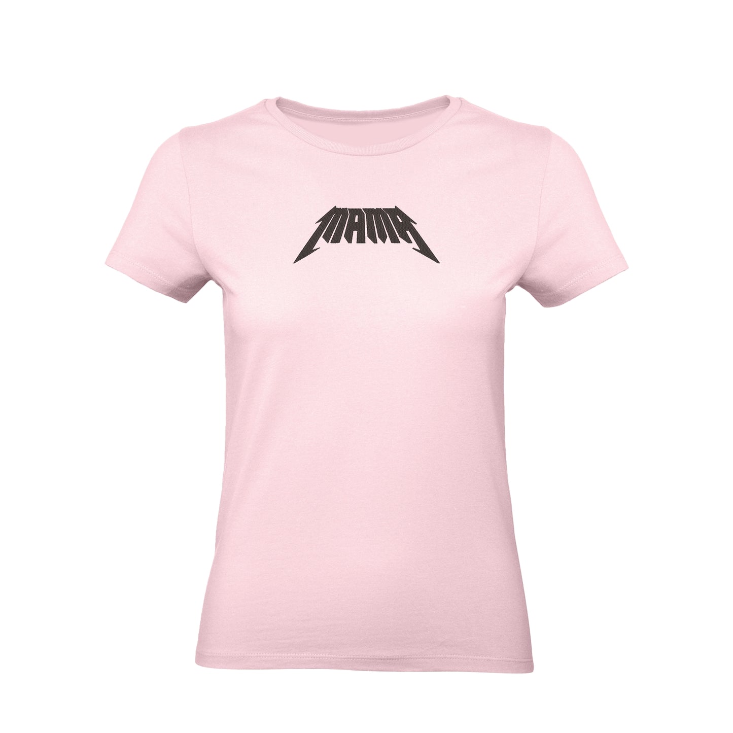 Koszulka haftowana „Rock Mama Embroidery File” – damska, unisex, oversize | rockowy styl i haft komputerowy Haft z radości - nadruki i haft na odzieży Warszawa