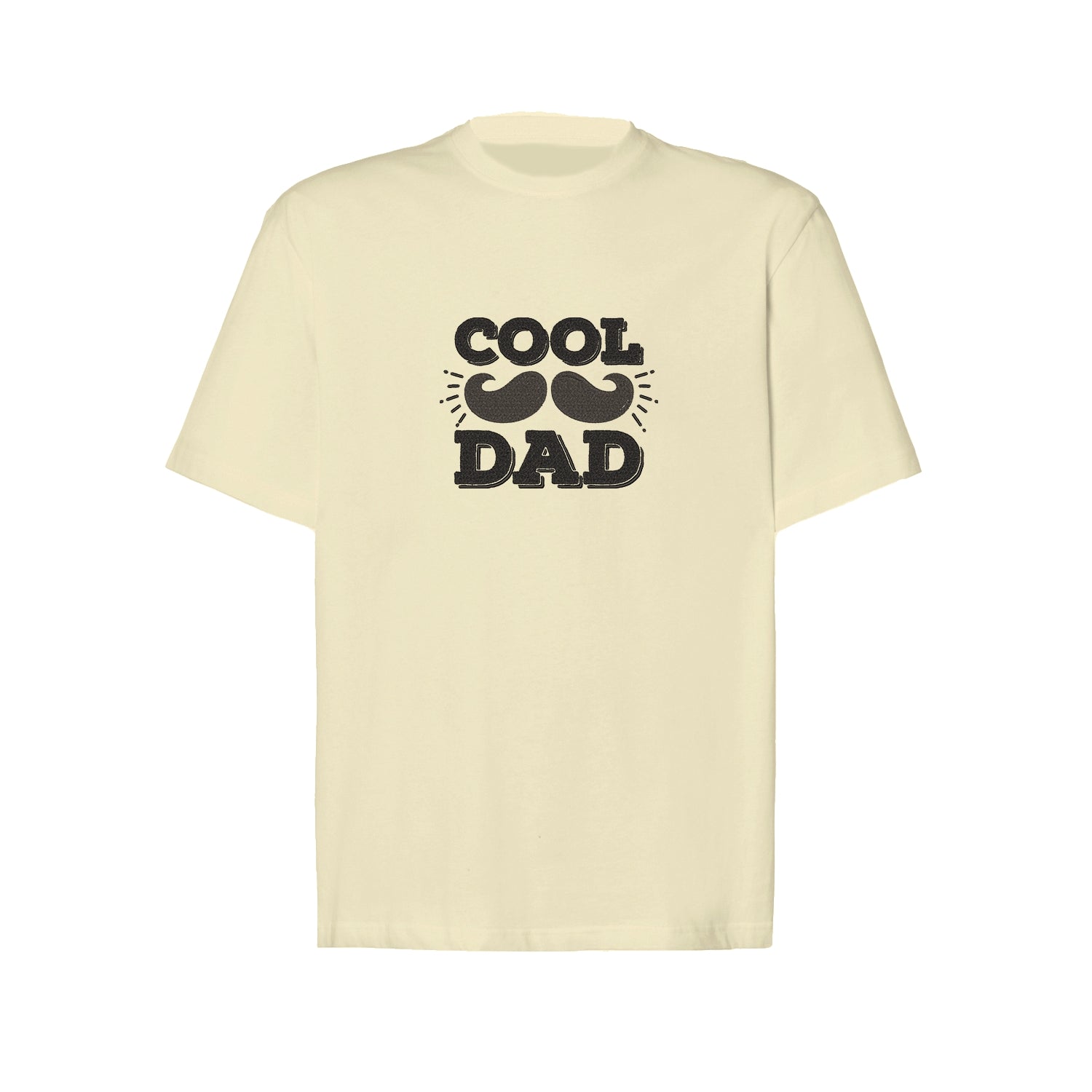 Koszulka oversize z haftem "Cool Dad" – stylowy prezent dla taty z charakterem Haft z radości