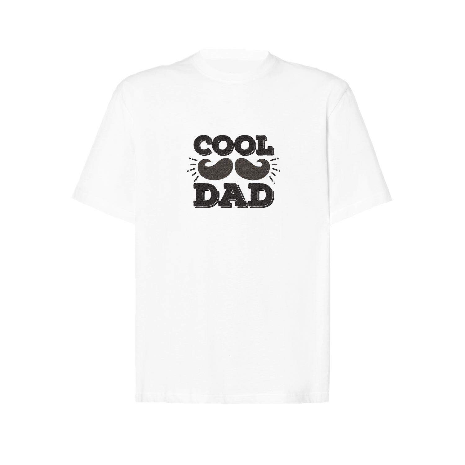 Koszulka oversize z haftem "Cool Dad" – stylowy prezent dla taty z charakterem Haft z radości