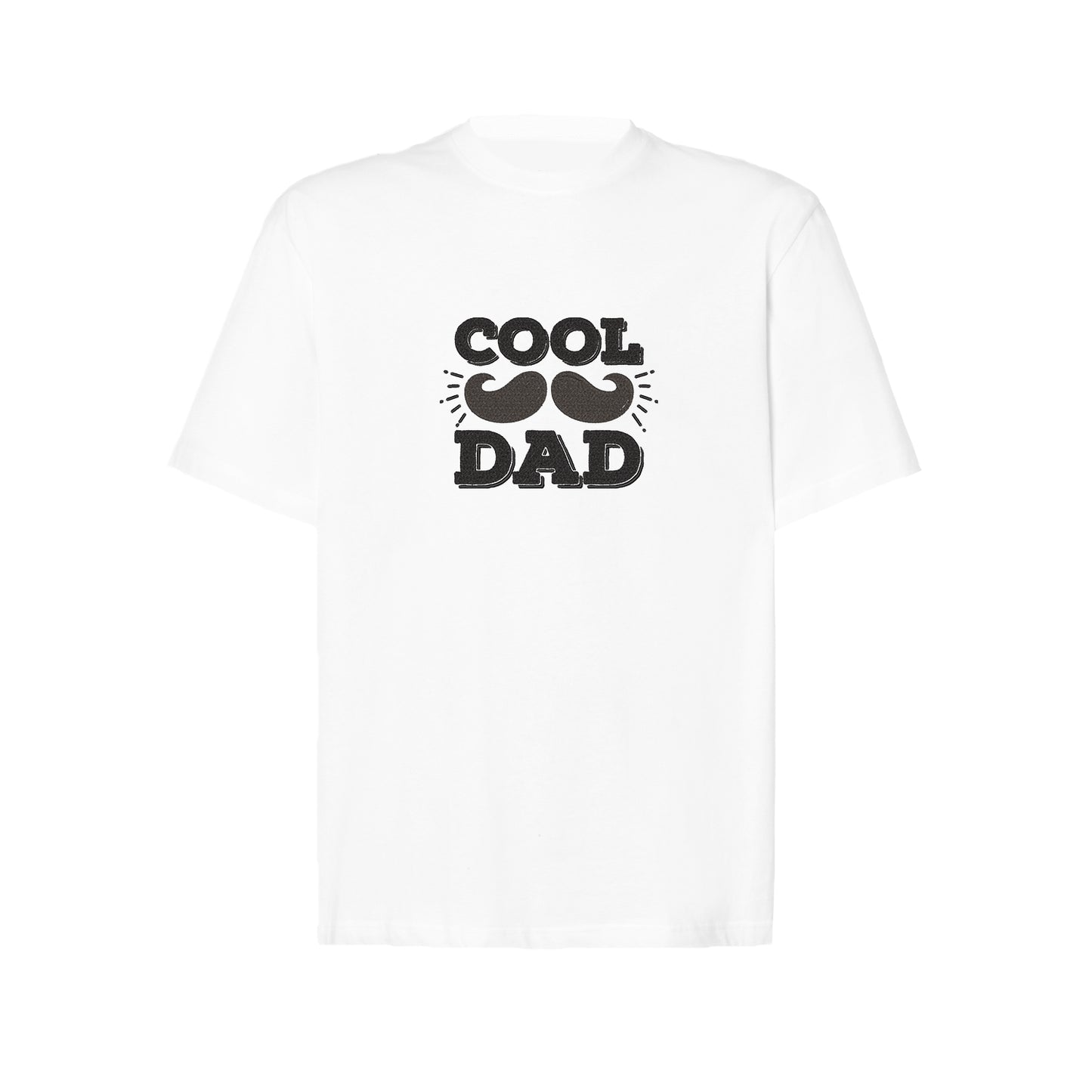 Koszulka oversize z haftem "Cool Dad" – stylowy prezent dla taty z charakterem