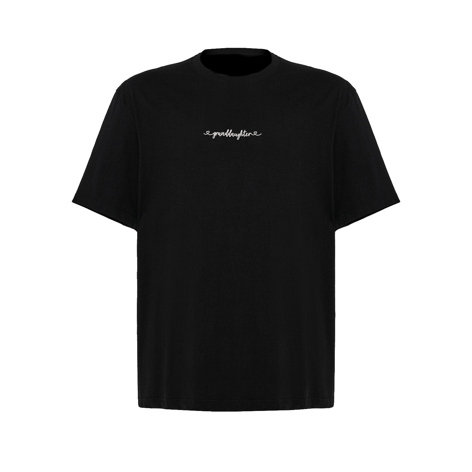 Koszulka Granddaughter with Heart – haft dla ukochanej wnuczki Haft z radości - nadruki i haft na odzieży Warszawa