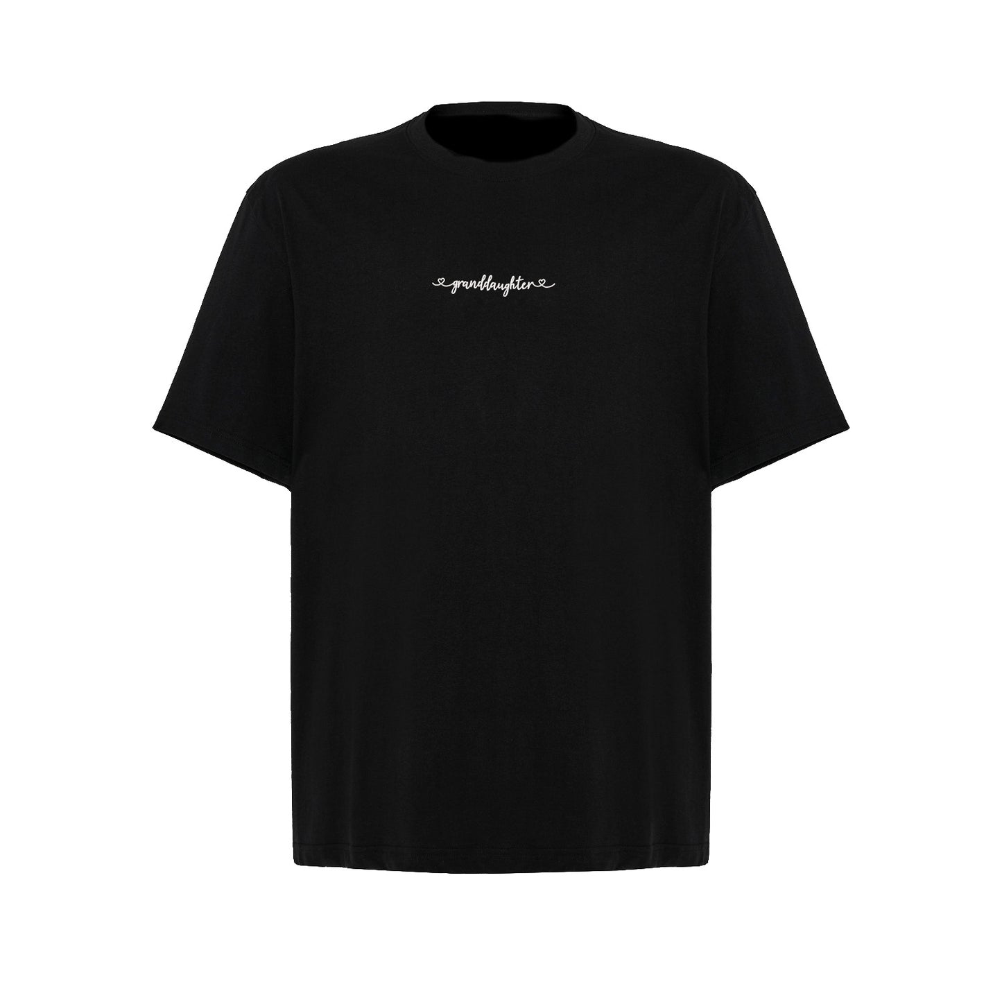 Koszulka Granddaughter with Heart – haft dla ukochanej wnuczki Haft z radości - nadruki i haft na odzieży Warszawa