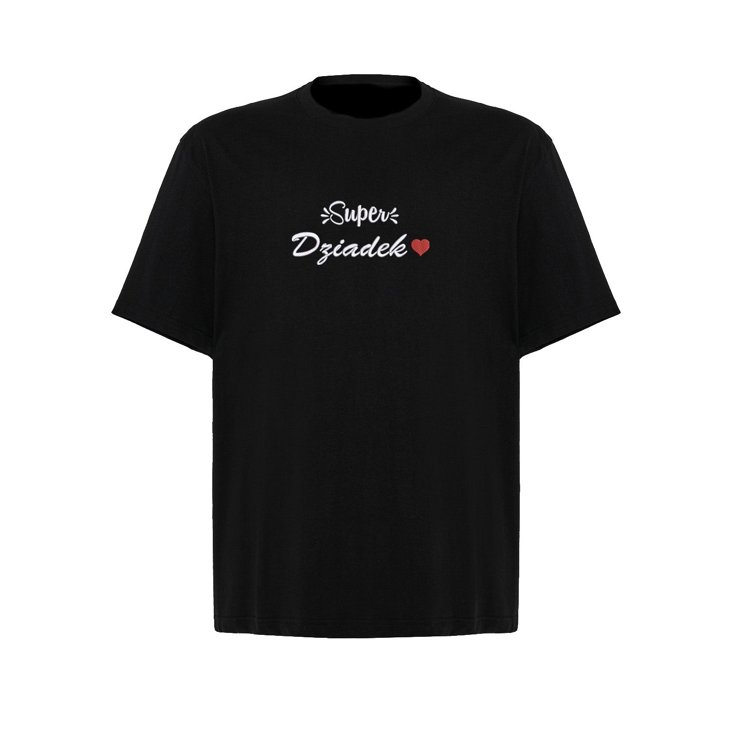 Super Dziadek – koszulka z haftem dla wyjątkowego Dziadka Haft z radości - nadruki i haft na odzieży Warszawa