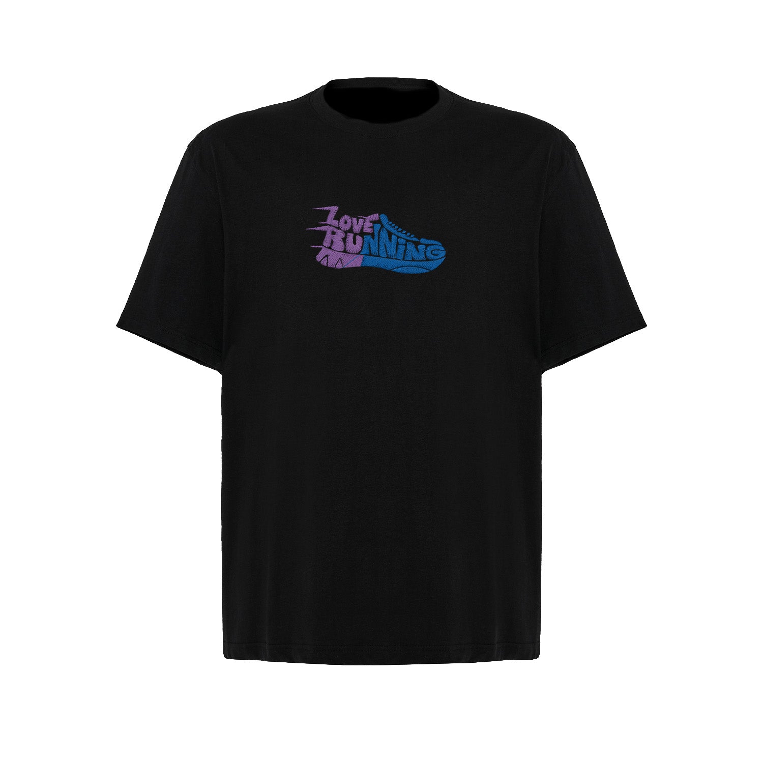 Koszulka z Haftem „Love Running” – pasja do biegania Haft z radości - nadruki i haft na odzieży Warszawa