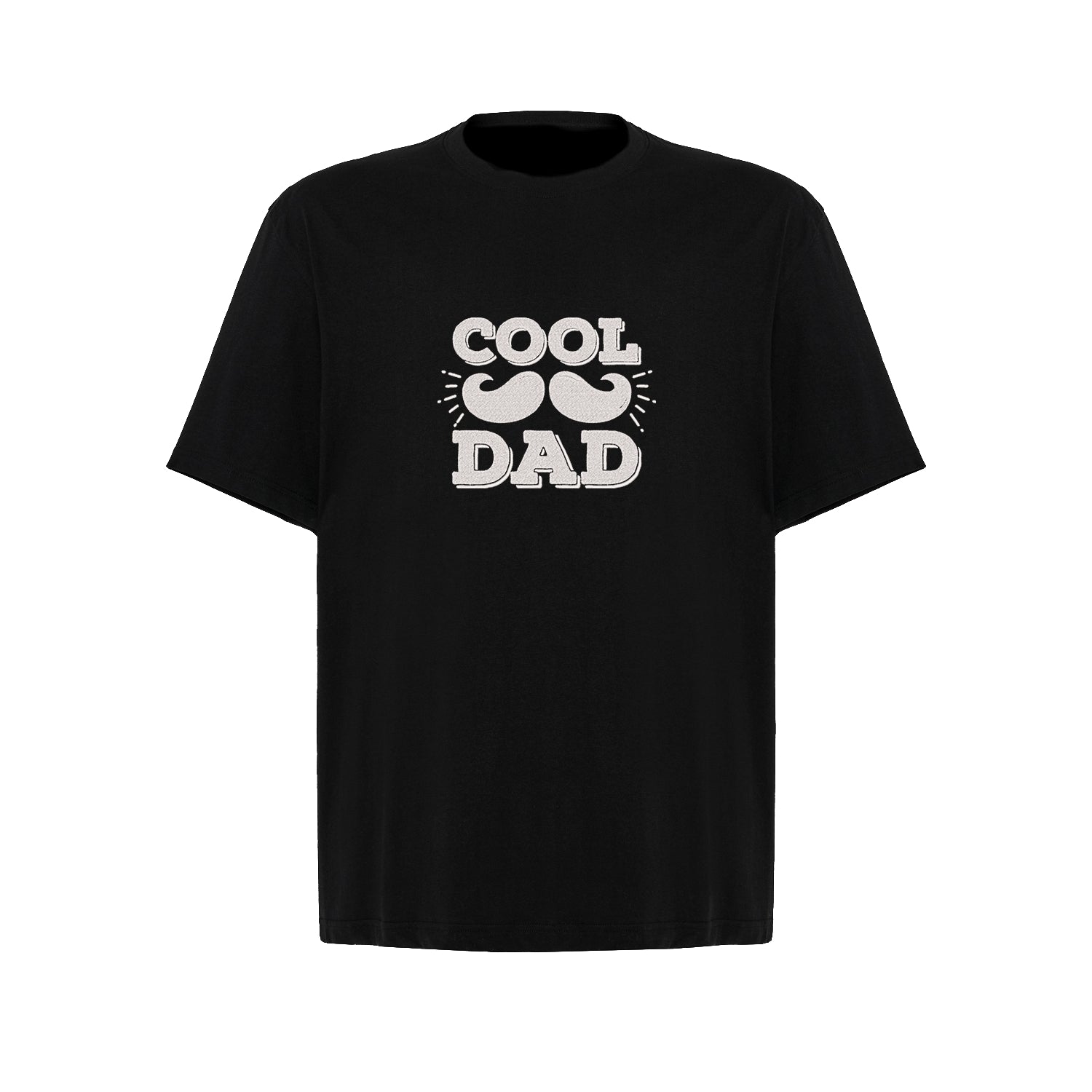 Koszulka oversize z haftem "Cool Dad" – stylowy prezent dla taty z charakterem Haft z radości