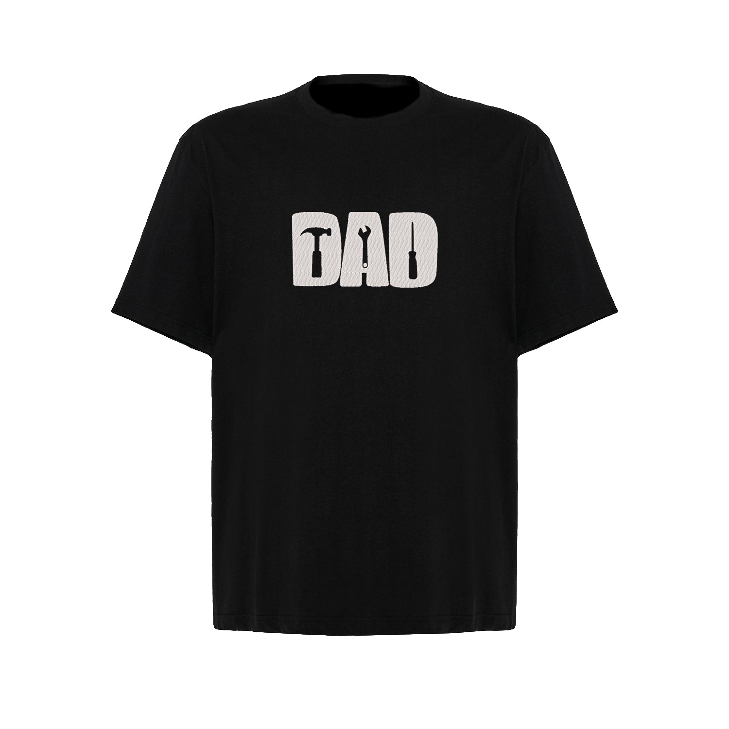 Koszulka oversize z haftem "Dad" – minimalistyczny i stylowy prezent dla taty Haft z radości