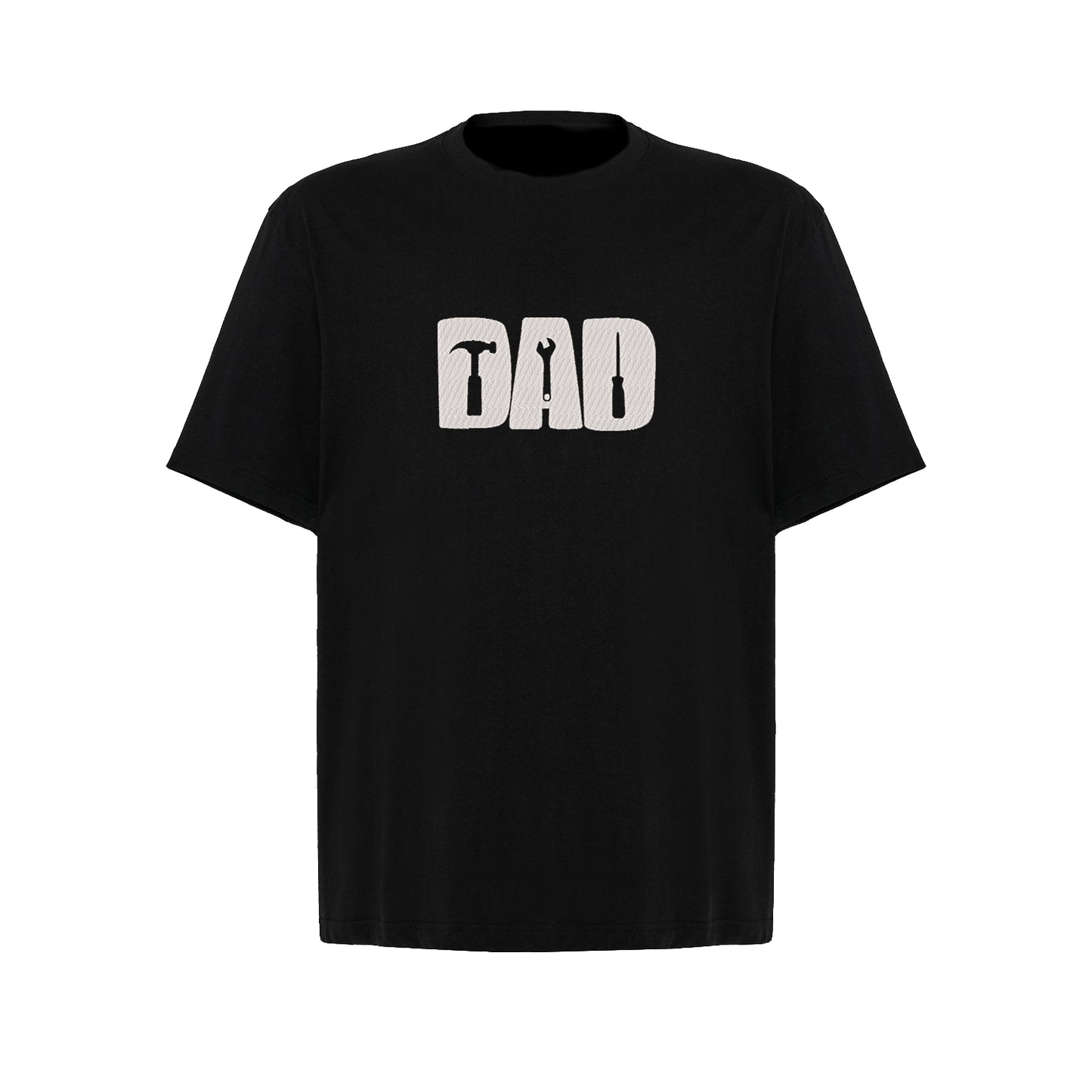 Koszulka oversize z haftem "Dad" – minimalistyczny i stylowy prezent dla taty