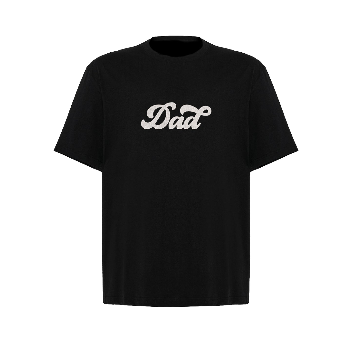 Koszulka oversize z haftem "Dad 2" – minimalistyczny i stylowy prezent dla taty