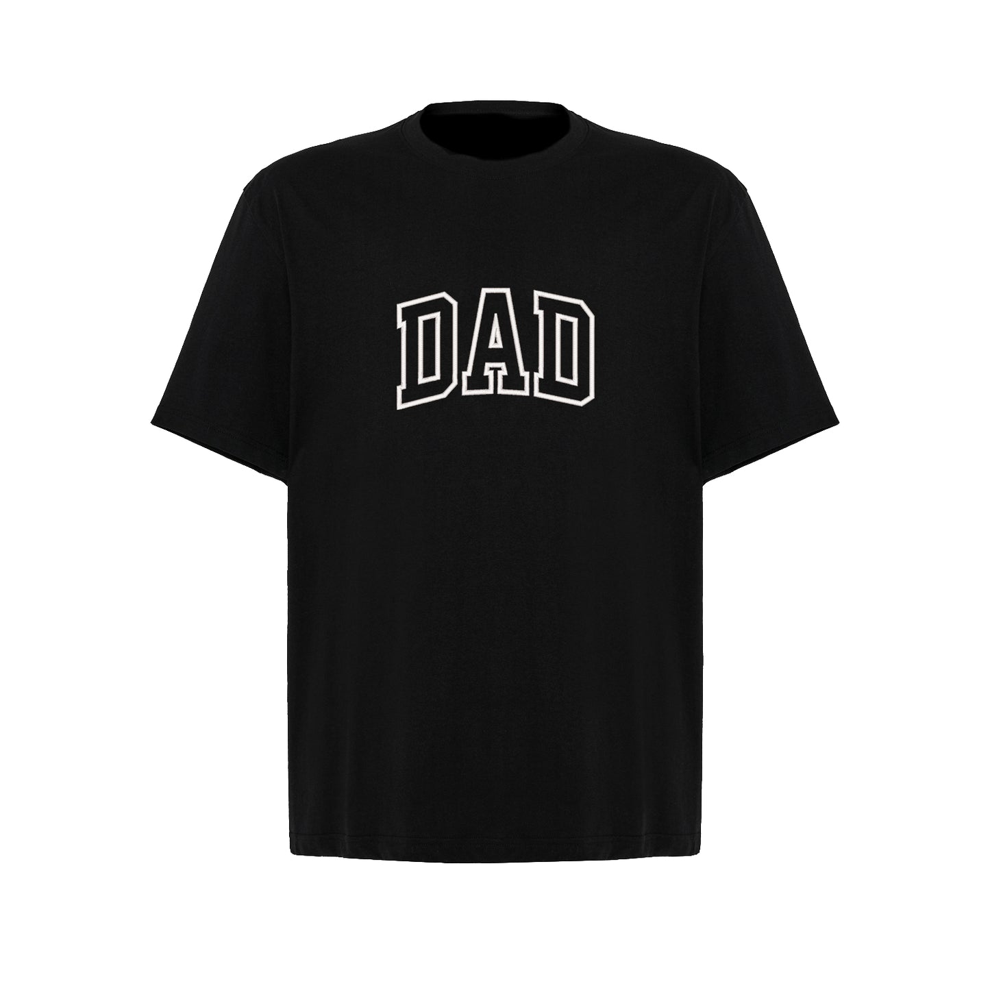 Koszulka oversize "Dad Applique" z haftem – stylowy prezent dla taty