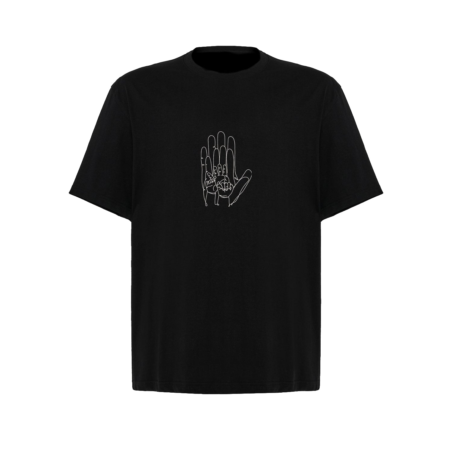 Koszulka oversize z haftem "Dad and Son 5" – idealny prezent dla taty i syna Haft z radości