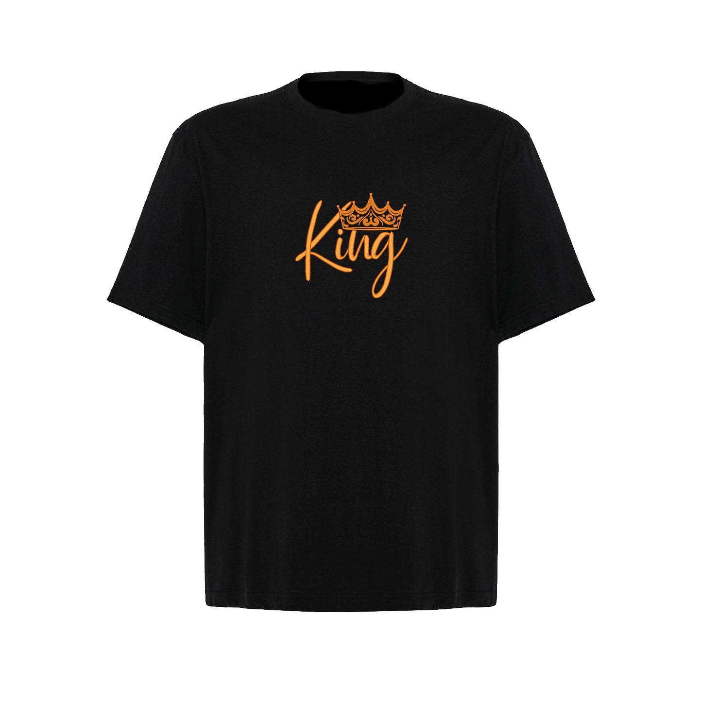 Koszulka oversize "King Crown" z haftem – prezent dla mężczyzny z klasą