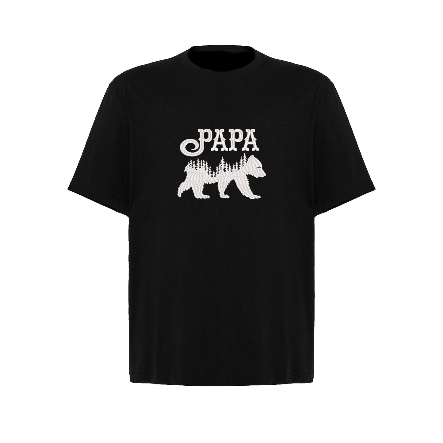 Koszulka Papa Bear z haftem – prezent dla taty, który chroni jak niedźwiedź