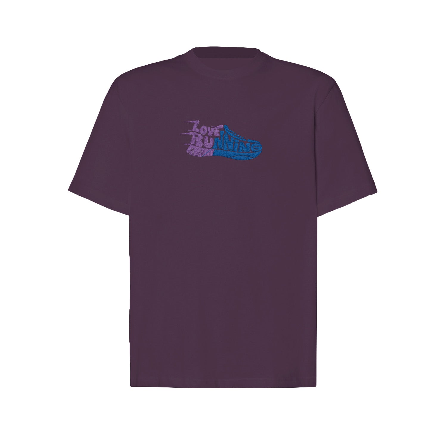 Koszulka z Haftem „Love Running” – pasja do biegania Haft z radości - nadruki i haft na odzieży Warszawa