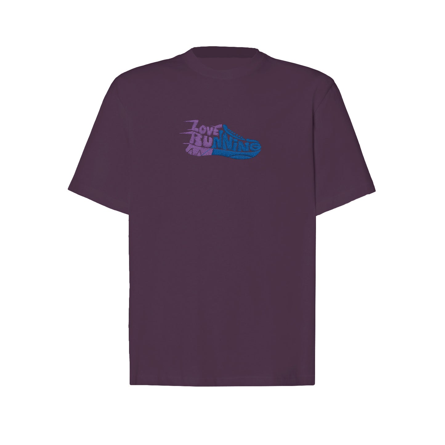 Koszulka z Haftem „Love Running” – pasja do biegania Haft z radości - nadruki i haft na odzieży Warszawa