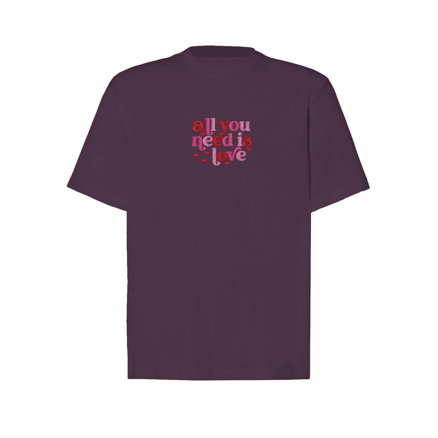 Koszulka z Haftem „All You Need Is Love” – ponadczasowe przesłanie Haft z radości - nadruki i haft na odzieży Warszawa