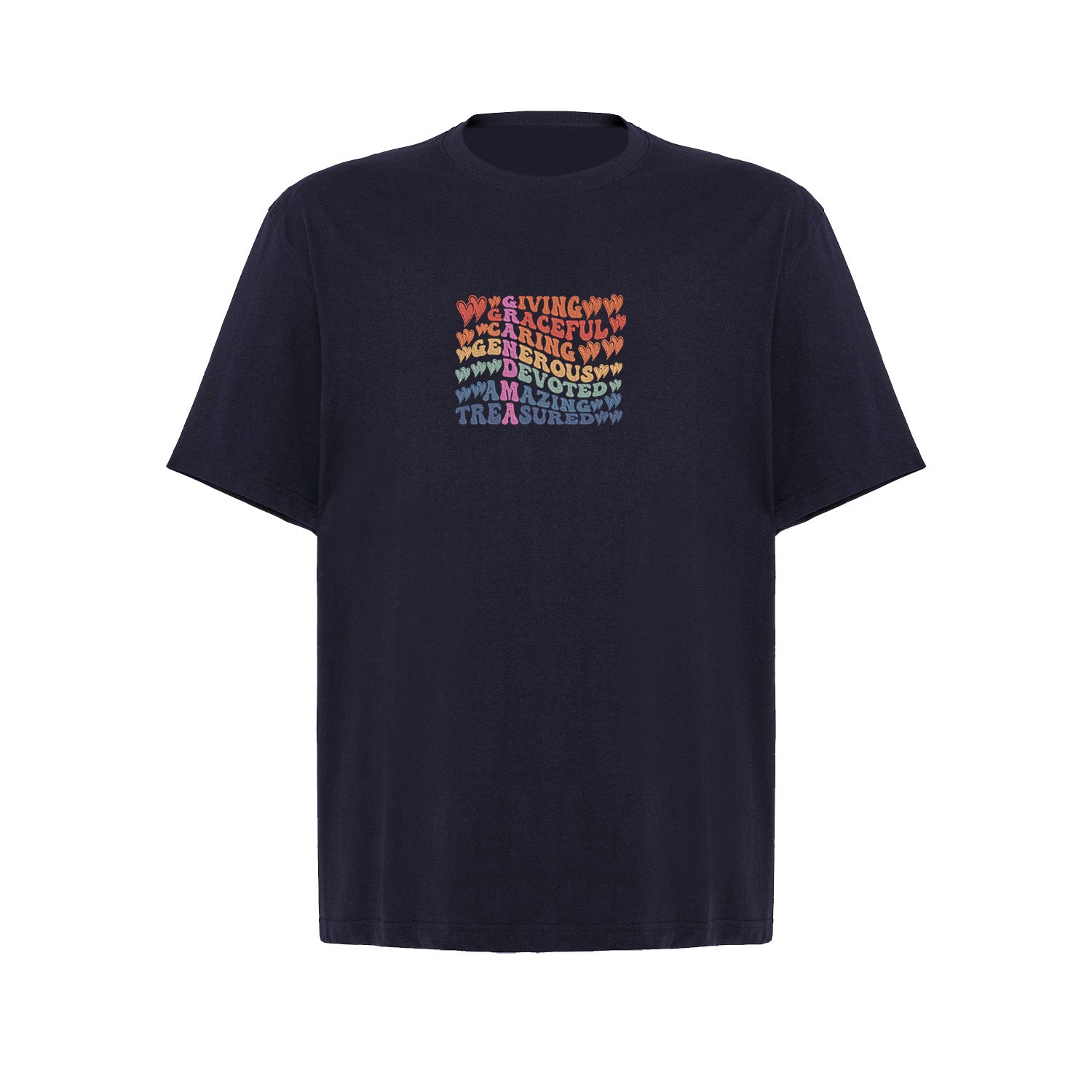 Koszulka Grandma Definition – kolorowy haft, idealny prezent dla Babci Haft z radości - nadruki i haft na odzieży Warszawa