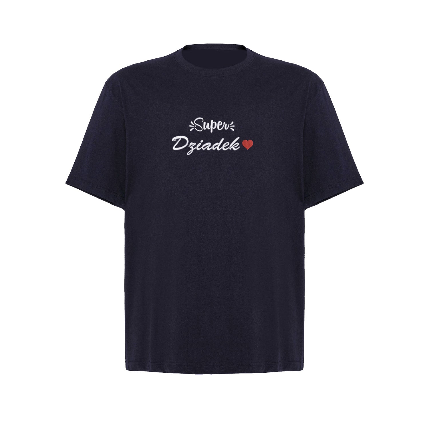 Super Dziadek – koszulka z haftem dla wyjątkowego Dziadka Haft z radości - nadruki i haft na odzieży Warszawa
