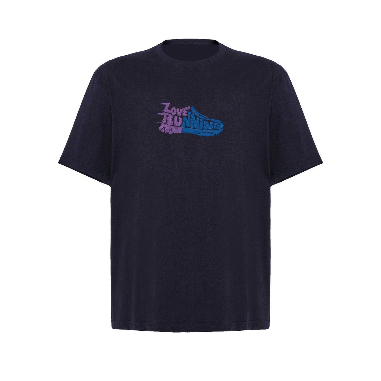 Koszulka z Haftem „Love Running” – pasja do biegania Haft z radości - nadruki i haft na odzieży Warszawa