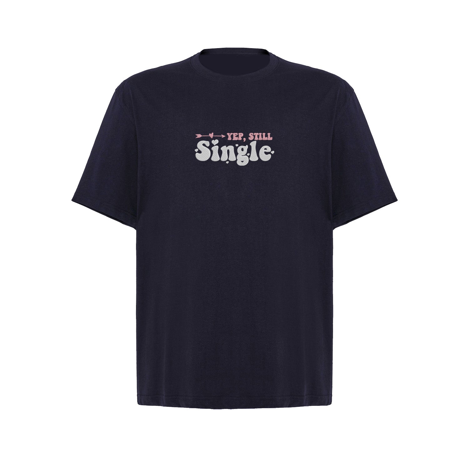 Koszulka z Haftem „Tak, nadal Singiel” – humor i dystans Haft z radości - nadruki i haft na odzieży Warszawa