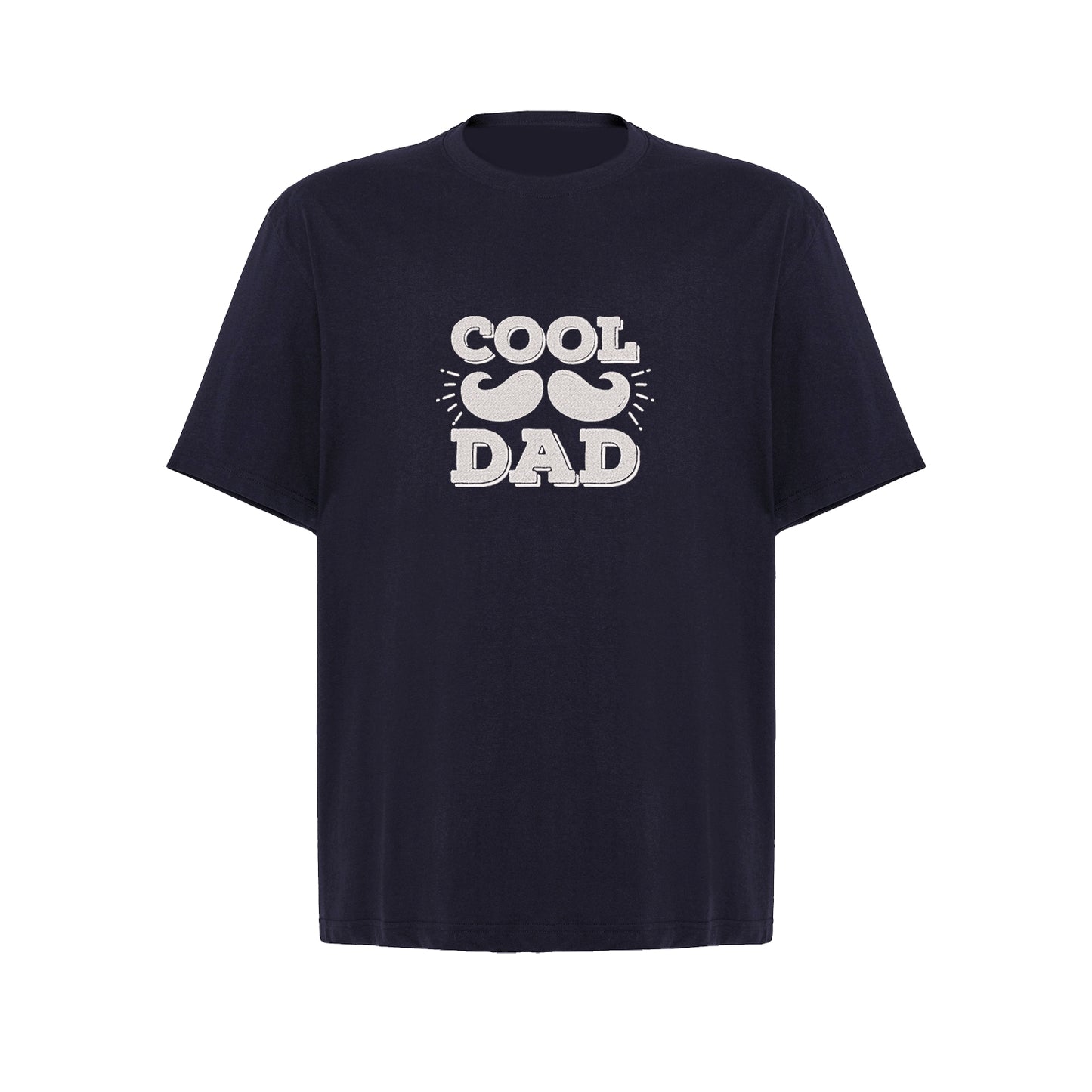 Koszulka oversize z haftem "Cool Dad" – stylowy prezent dla taty z charakterem