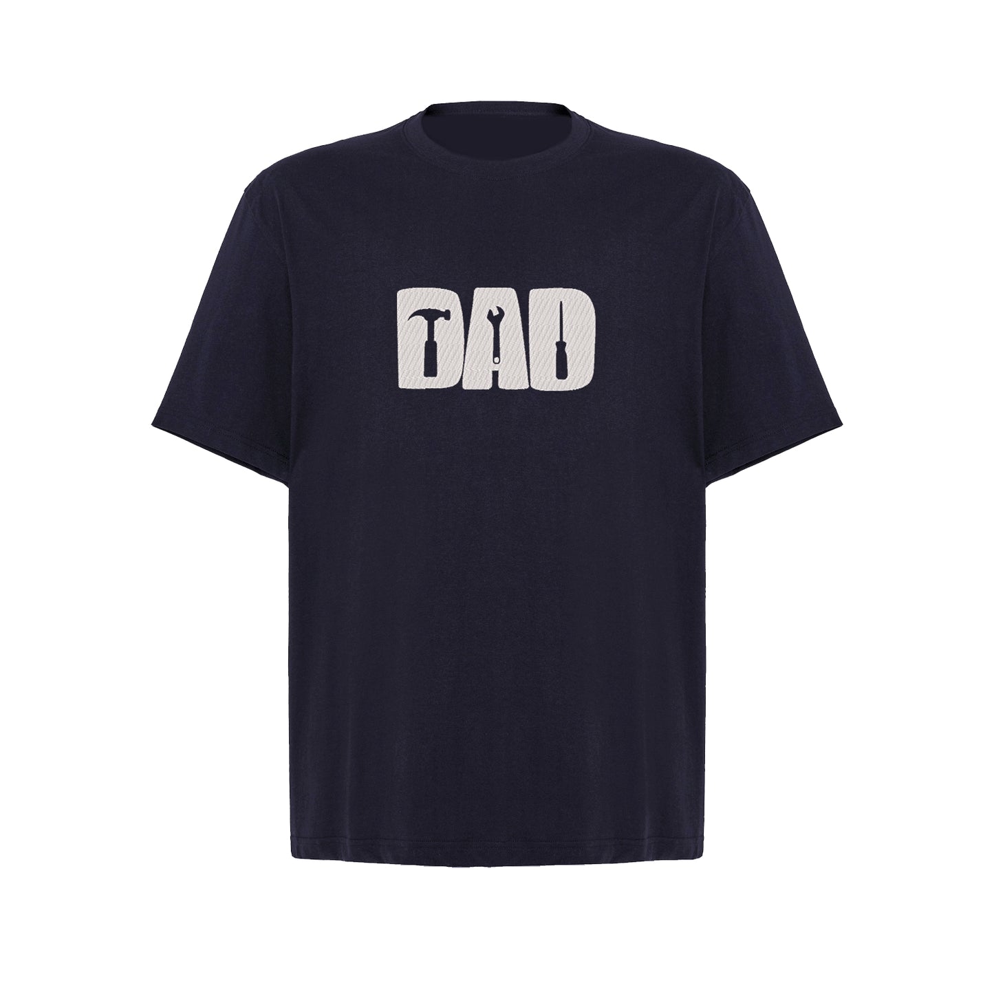 Koszulka oversize z haftem "Dad" – minimalistyczny i stylowy prezent dla taty