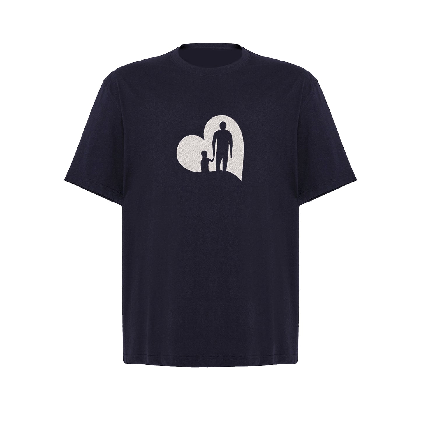 Koszulka oversize z haftem "Father’s Day Embroidery Designs" – wyjątkowy prezent dla taty