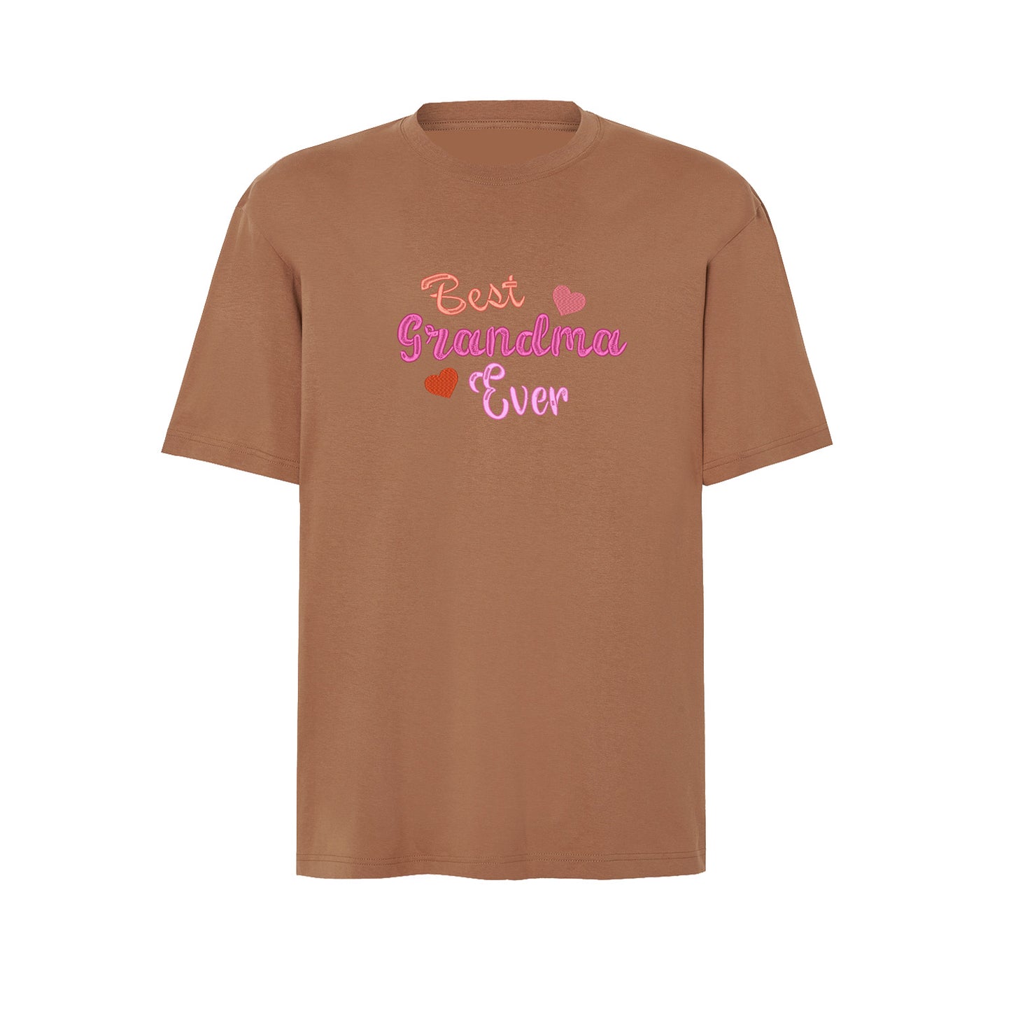 Koszulka z haftem Best Grandma Ever – prezent dla Babci Haft z radości - nadruki i haft na odzieży Warszawa
