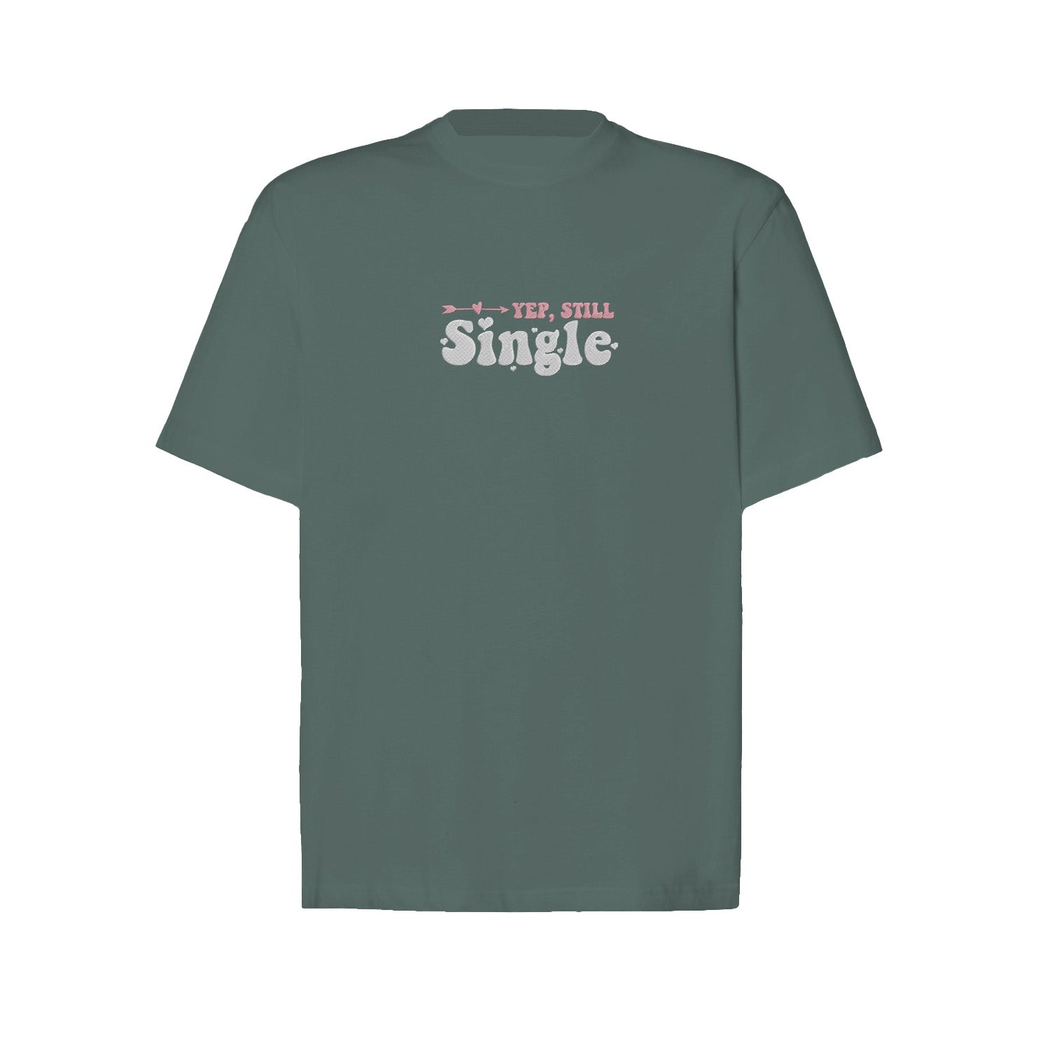 Koszulka z Haftem „Tak, nadal Singiel” – humor i dystans Haft z radości - nadruki i haft na odzieży Warszawa