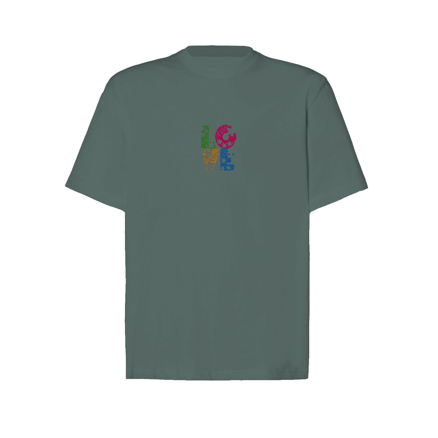 Koszulka z Haftem „Kwiatowe Love” – romantyczny akcent Haft z radości - nadruki i haft na odzieży Warszawa