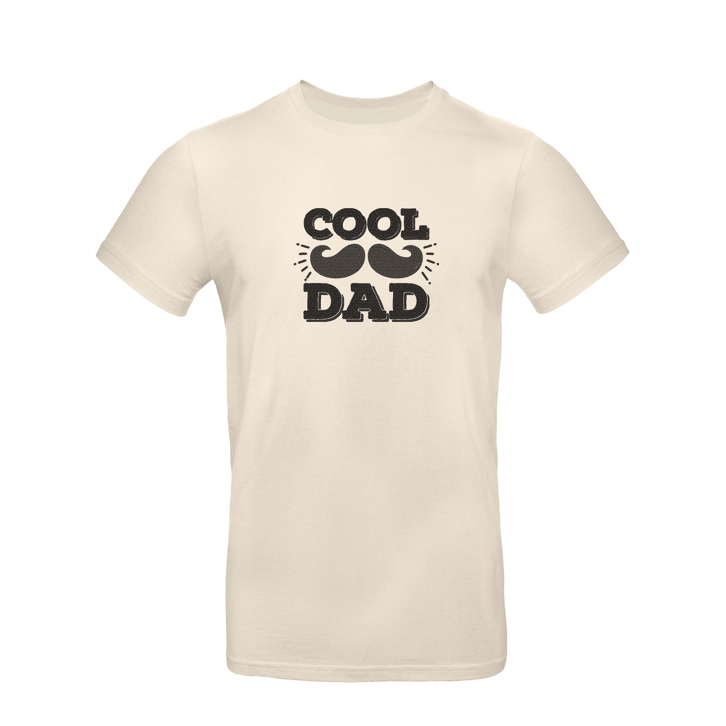Koszulka „Cool Dad”  z haftem – stylowy prezent dla taty, unisex, damska, oversize Haft z radości - nadruki i haft na odzieży Warszawa