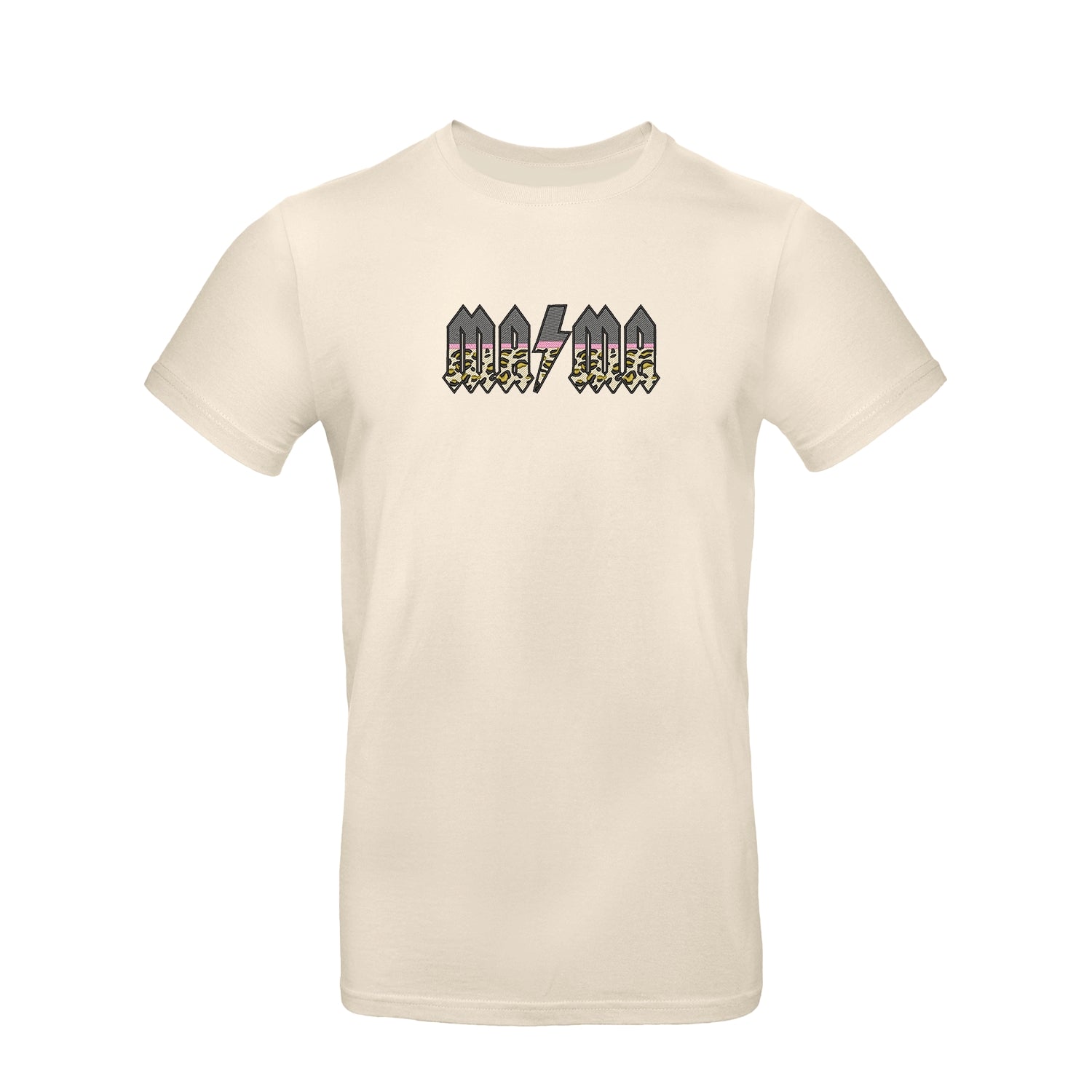 Koszulka Mama Embroidery Design 2 – Haft komputerowy | Damska, Unisex, Oversize Haft z radości - nadruki i haft na odzieży Warszawa