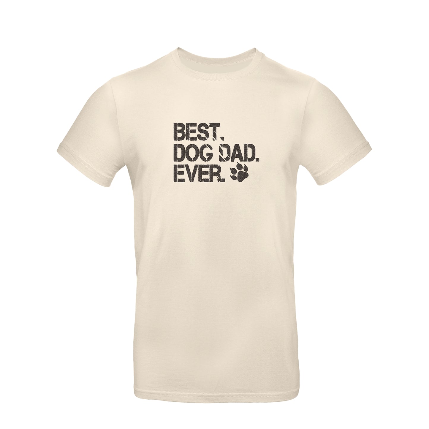 Koszulka unisex z haftem "Best Dog Dad Ever 2" – prezent dla miłośnika psów