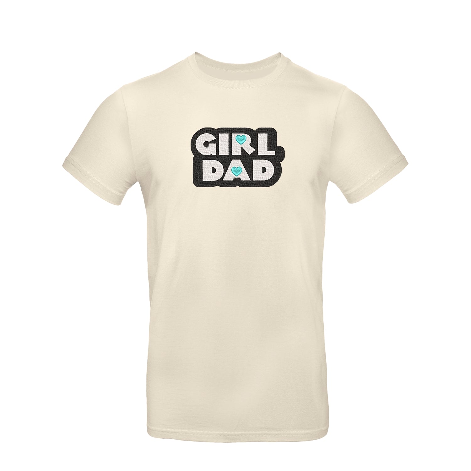 Koszulka unisex z haftem "Girl Dad" – idealna na prezent dla taty córki Haft z radości