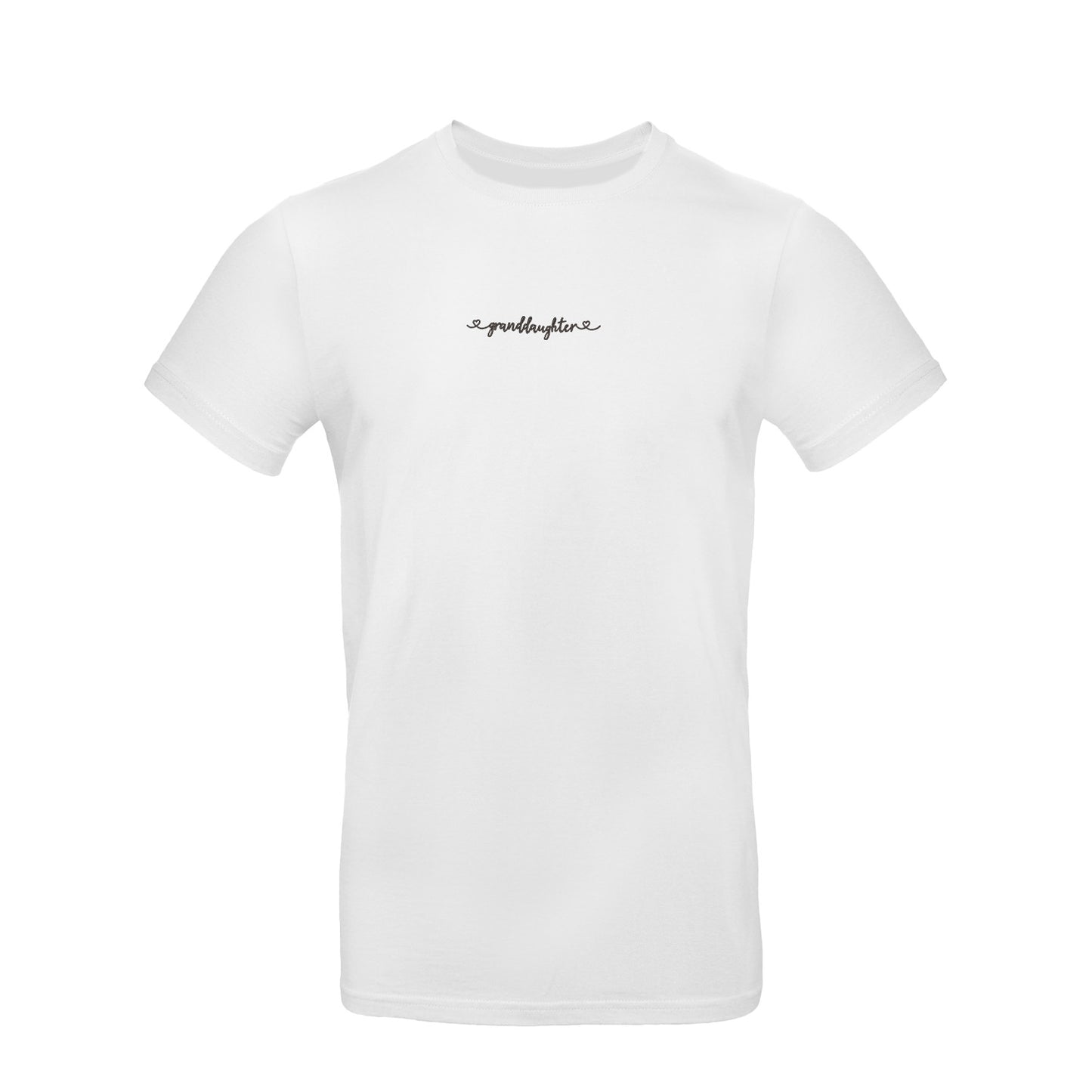 Koszulka Granddaughter with Heart – haft dla ukochanej wnuczki Haft z radości - nadruki i haft na odzieży Warszawa