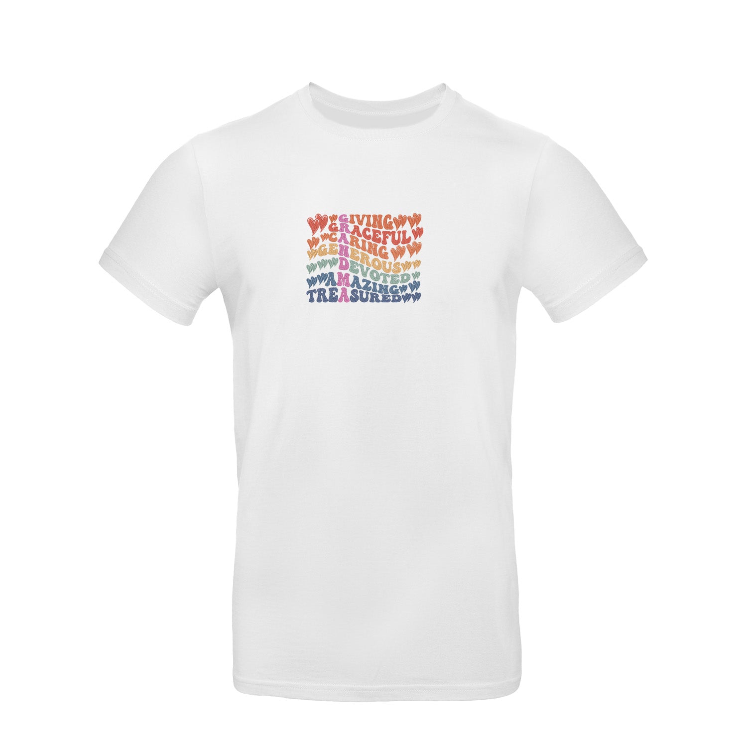 Koszulka Grandma Definition – kolorowy haft, idealny prezent dla Babci Haft z radości - nadruki i haft na odzieży Warszawa