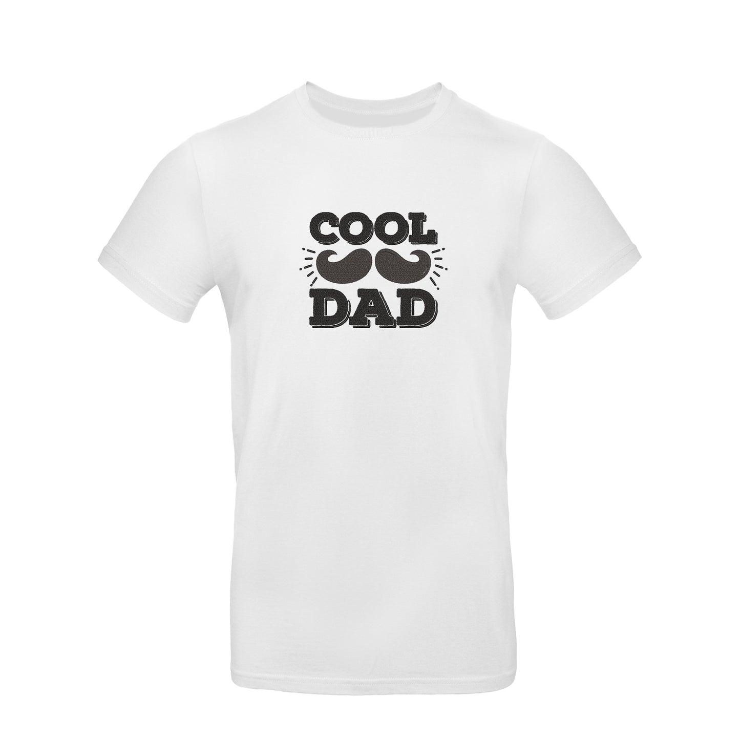 Koszulka unisex z haftem "Cool Dad" – stylowy prezent dla taty z charakterem