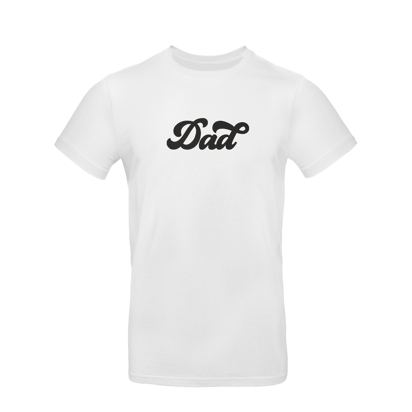 Koszulka unisex z haftem "Dad 2" – minimalistyczny i stylowy prezent dla taty