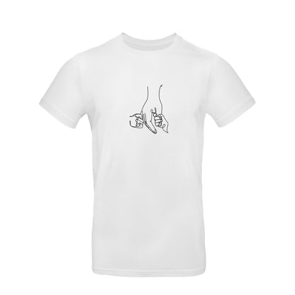 Koszulka unisex z haftem "Dad and Son 6" – idealny prezent dla taty i syna Haft z radości