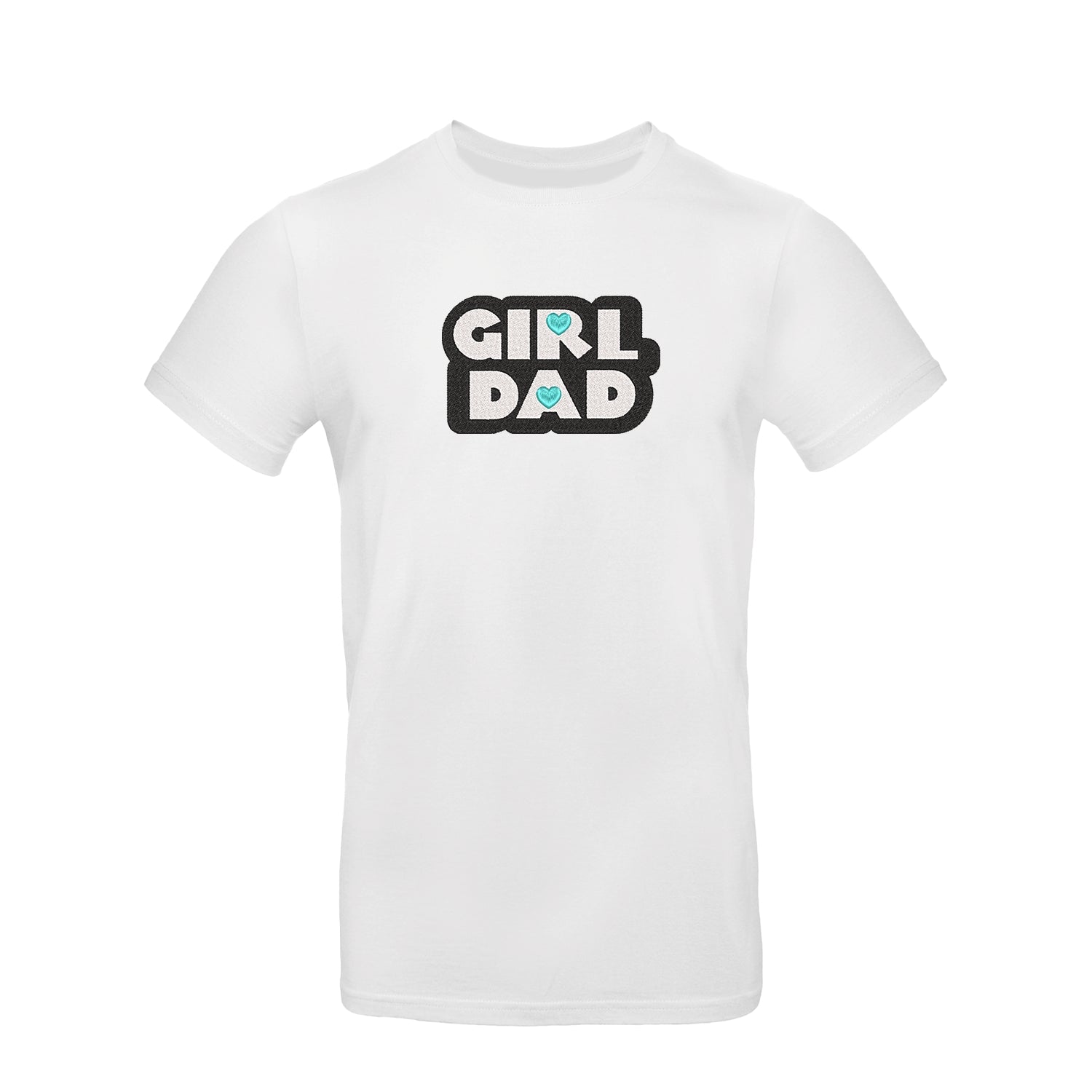 Koszulka unisex z haftem "Girl Dad" – idealna na prezent dla taty córki Haft z radości