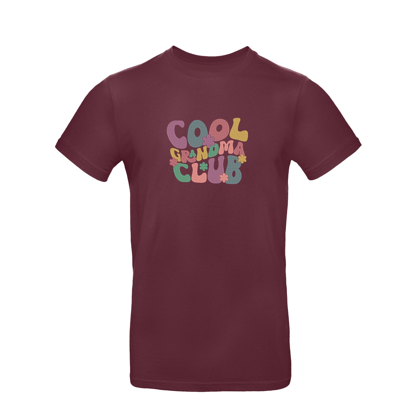 Koszulka z haftem Cool Grandma Club – prezent dla wyjątkowej Babci Haft z radości - nadruki i haft na odzieży Warszawa
