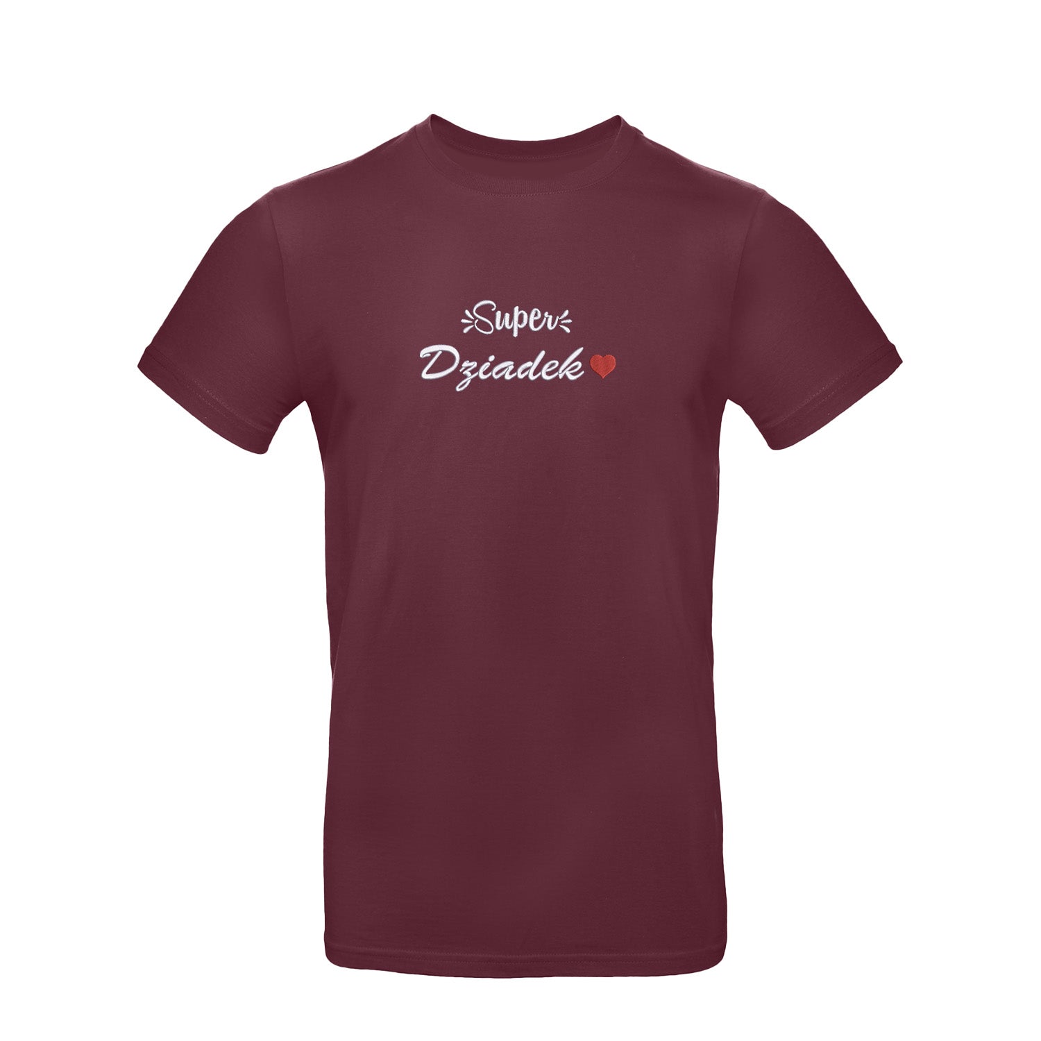 Super Dziadek – koszulka z haftem dla wyjątkowego Dziadka Haft z radości - nadruki i haft na odzieży Warszawa