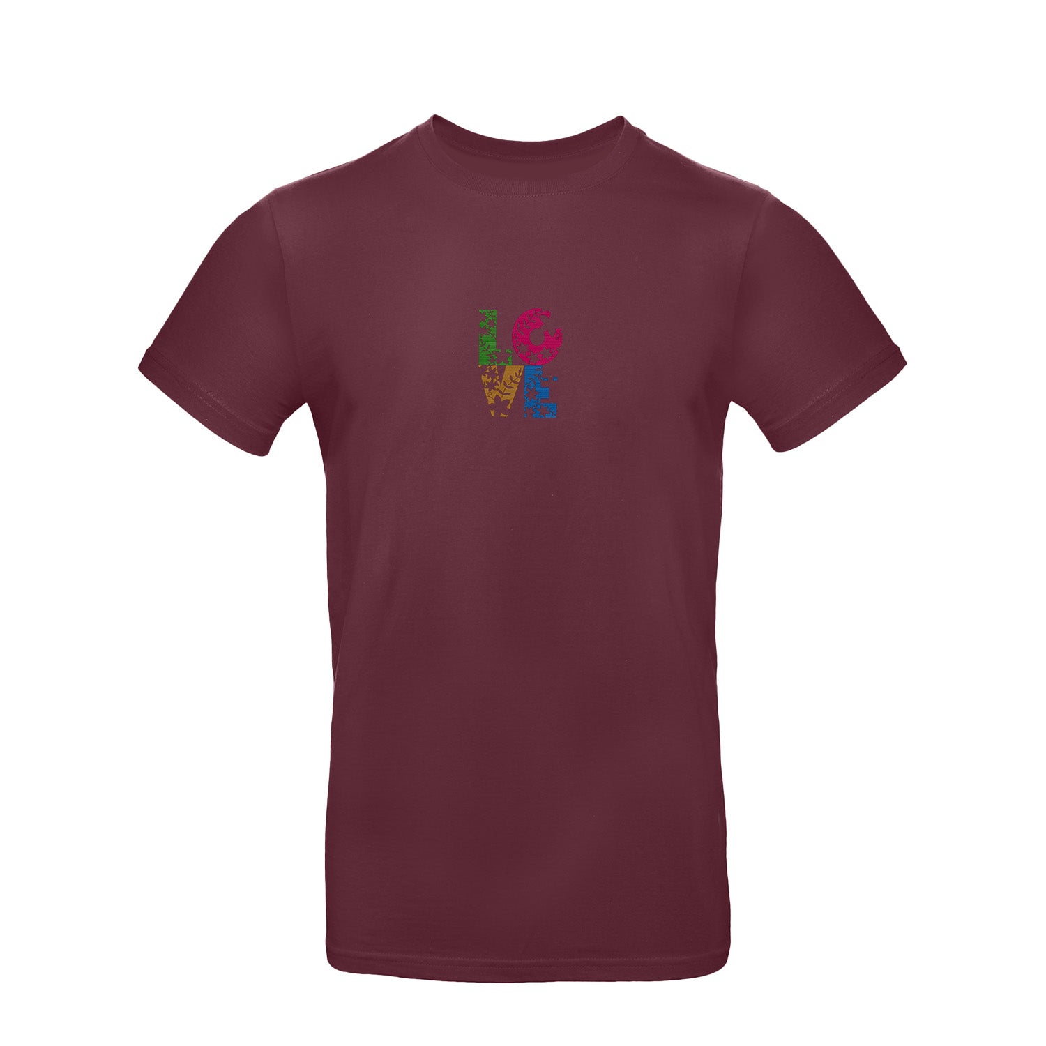 Koszulka z Haftem „Kwiatowe Love” – romantyczny akcent Haft z radości - nadruki i haft na odzieży Warszawa