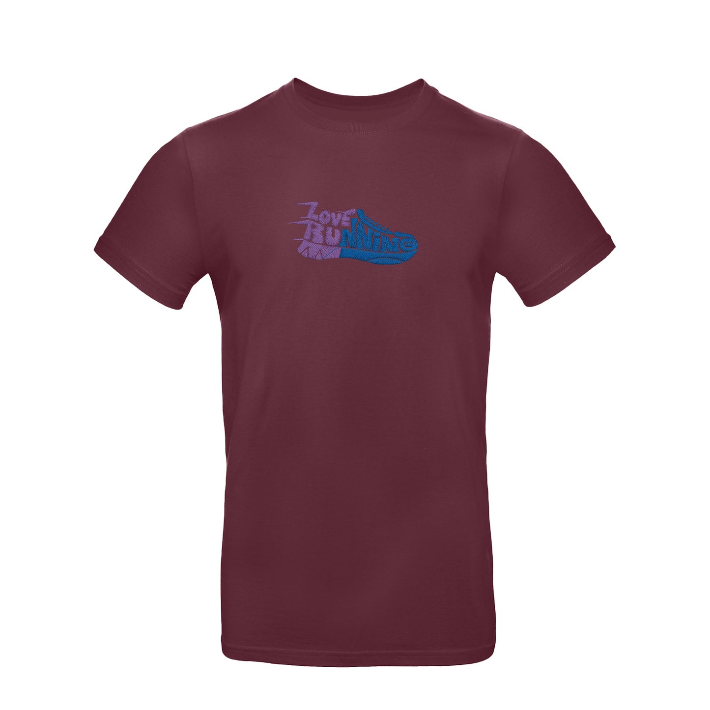 Koszulka z Haftem „Love Running” – pasja do biegania Haft z radości - nadruki i haft na odzieży Warszawa
