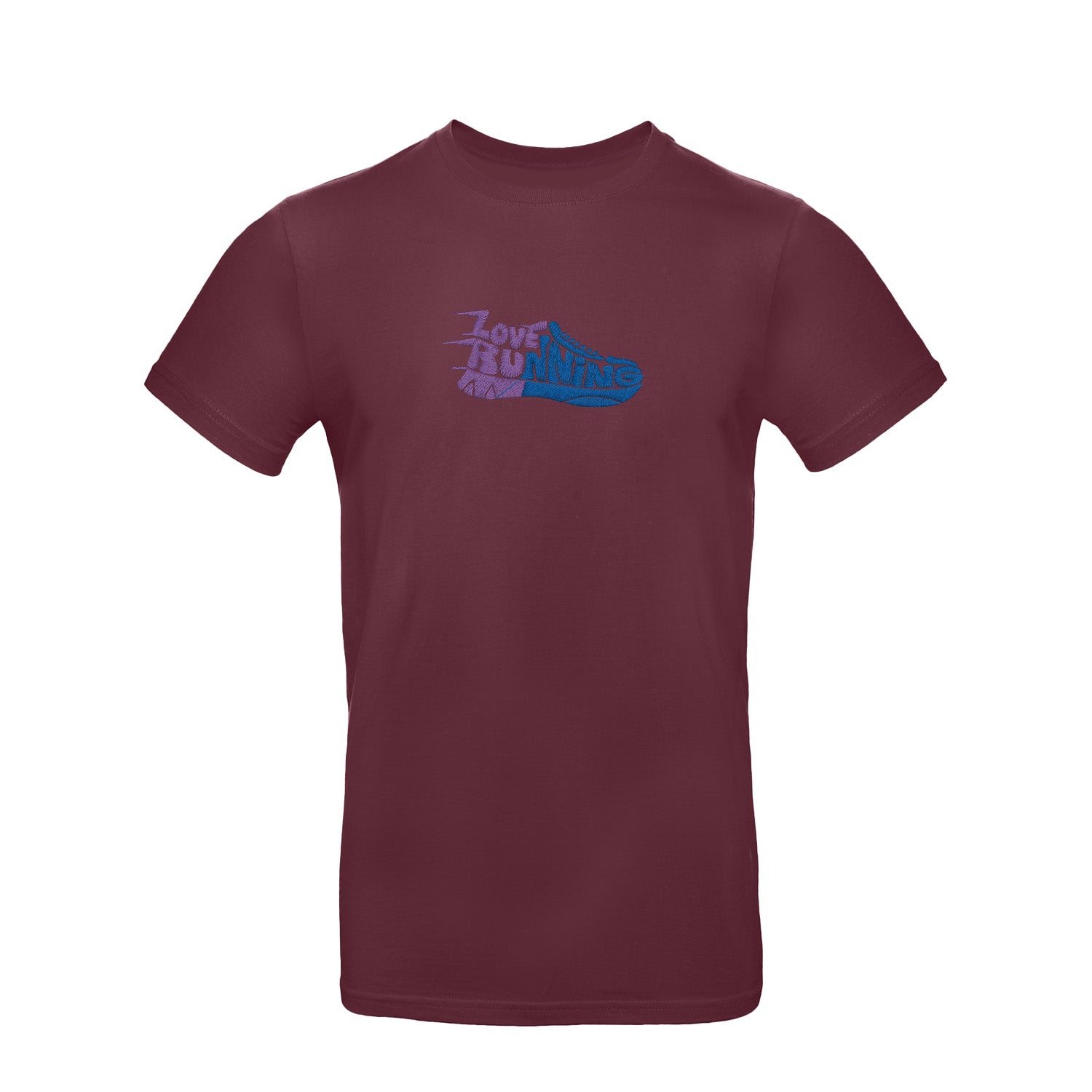 Koszulka z Haftem „Love Running” – pasja do biegania Haft z radości - nadruki i haft na odzieży Warszawa